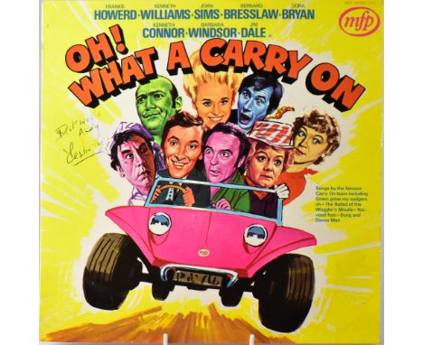 CARRY ON; 'Oh! What a Carry On!', an album bearing numerous signatures of the stars of the popular series of films.We have no
