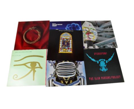 THE ALAN PARSONS PROJECT; seven albums to include 'I Robot', 'Ammonia Avenue', 'Stereo Tomy', 'Eye in the Sky' and 'Vulture C