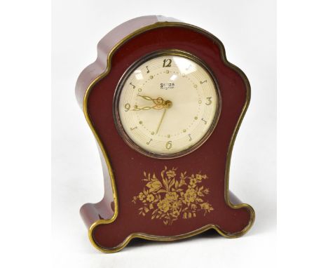 A 1950s Swiza Mignon musical alarm clock. CONDITION REPORT Please note that this lot is not suitable for our in-house postage