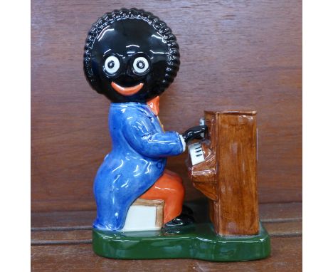 Carlton ware, limited edition Golly, The Piano Player, 309/1250, 19cm