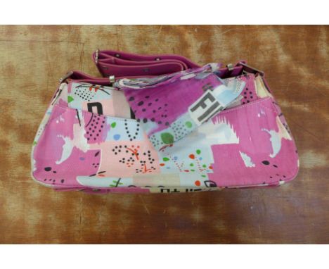 A Christian Dior 'Filth' handbag and scarf
