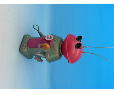 A Marx Toys 'For Mash Get Smash' figure, made in Hong Kong, rear wheel missing, 19.5cm