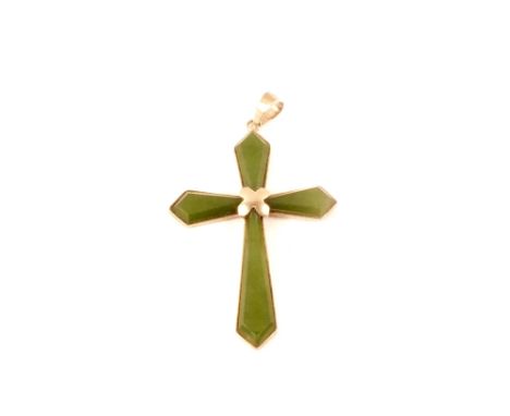 A jade pendant.  THE TOTAL HAMMER PRICE FOR THIS LOT WILL BE DONATED TO LOCAL CHARITIES, WITH NO COMMISSION TO BUYER