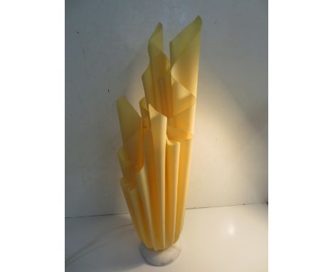 Georiga Jacobs designer lamp, signed. Height 65 cm 