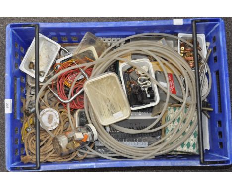 A quantity of tools and wire