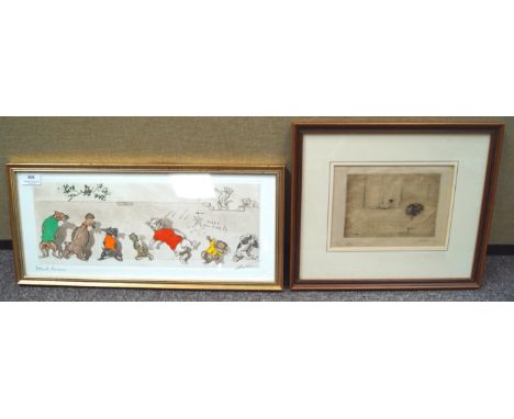 The Dirty Dogs of Paris, and another print