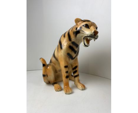 Ceramic Tiger  - 37cm H 