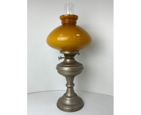 Oil Lamp - Shade Chipped 