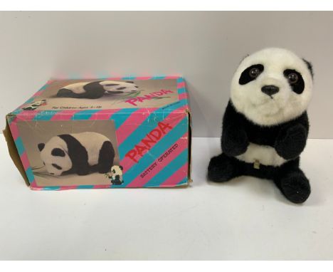 Vintage Boxed Battery Operated Panda 