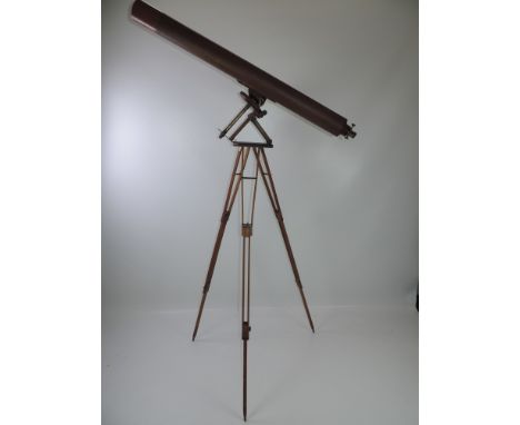 Astronomical 3" Refracting Telescope with Equatorial Mount and Tripod 