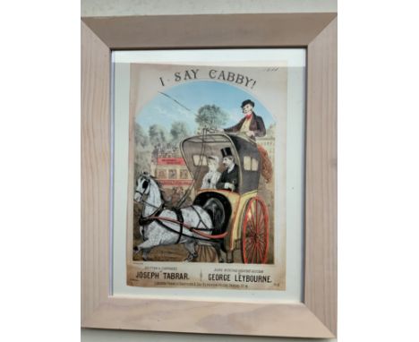 Framed Advertising Print 