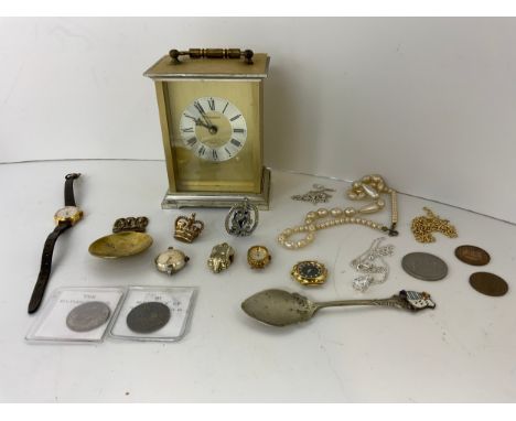Carriage Clock and Watches etc 