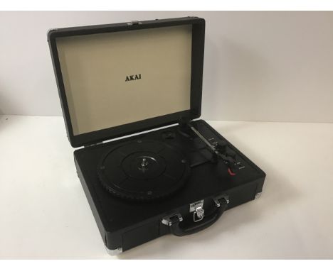 AKAI Portable Record Player 