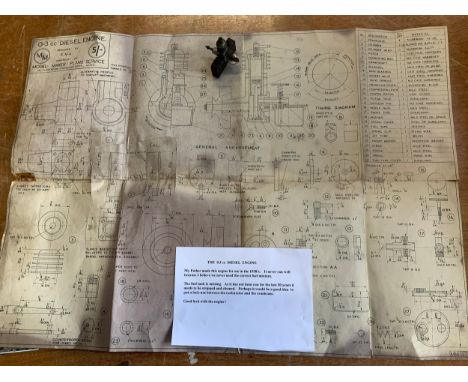 Engineers Model Diesel Engine 