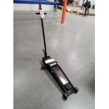 2020 3-TON HYDRAULIC FLOOR JACK, EAE AUTOMOTIVE EQUIPMENT CO. LTD. MODEL EE-FJ2000-3