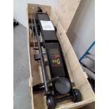 2020 5-TON HYDRAULIC FLOOR JACK, STILL CRATED/NEVER ASSEMBLED, EAE AUTOMOTIVE EQUIPMENT CO. LTD.