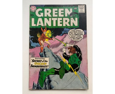 GREEN LANTERN #2 (1960 - DC) FN- (Cents Copy/Pence Stamp) - Introduction of the anti-matter universe of Qward. First appearan