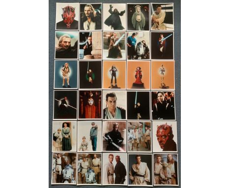 STAR WARS: THE PHANTOM MENACE - (50+ in Lot) - Large quantity (51) of colour  stills/photographs from the first Star Wars pre