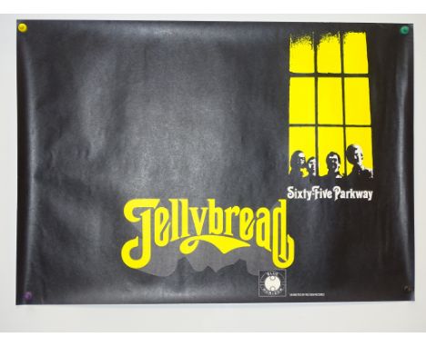 JELLYBREAD "65 PARKWAY (1970) - Blue Horizon (Polydor) promotional poster for the 1970 JELLYBREAD album 65 PARKWAY - A rare i