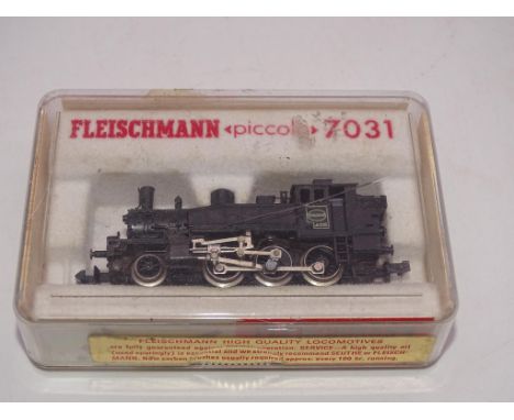 N GAUGE - A FLEISCHMANN 7031 Belgian Outline steam locomotive - G in G box