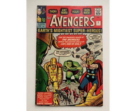 AVENGERS #1 (1963 - MARVEL) FN (Pence Copy) - Origin and first appearance of marvel's super-team, the Avengers (comprised of 