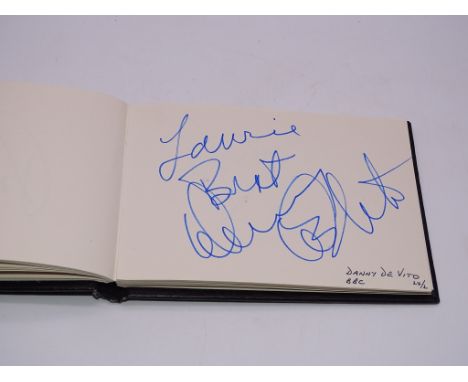 Autograph: An autograph album - numbered 140 containing circa 40 signatures collected in person by Laurie Butcher during 1996