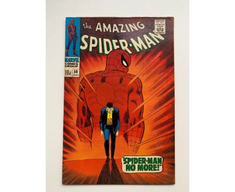 SPIDER-MAN #50 (1967 - MARVEL) VFN+ (Pence Copy) - First appearance of the Kingpin. Spider-Man's origin is retold. Johnny Car