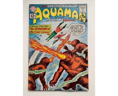 AQUAMAN #1 (1962 - DC) FN- (Cents Copy/Pence Stamp) -  With Aquaman's first solo movie released last December, interest in th