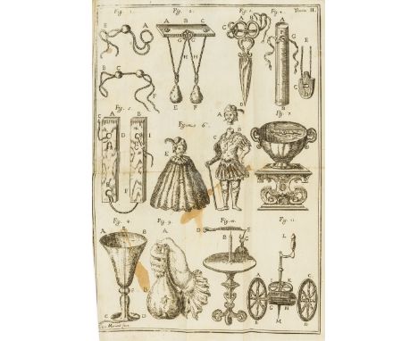 Games & Mathematics.- Rusca (Pietro) Il Maestro de' Giuochi Piacevoli Per uso delle Civili Conversazioni...con alcuni quesiti