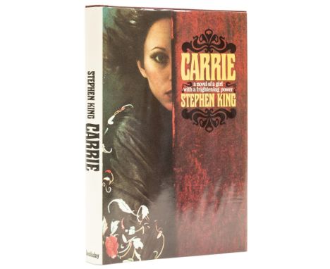 King (Stephen) Carrie, first edition, original cloth, dust-jacket, some light rubbing to tips of spine and corners but a near