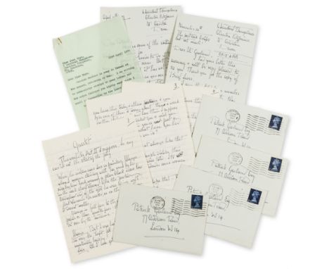 Rhys (Jean, author, 1890-1979) A small archive relating to an attempt to adapt Quartet for television, including 13 Autograph