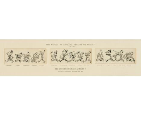 δ Churchill.- Fearon (Percy Hutton) "Poy" "Here we are, here we are, here we are again! The Westminster Band Arrives", three 