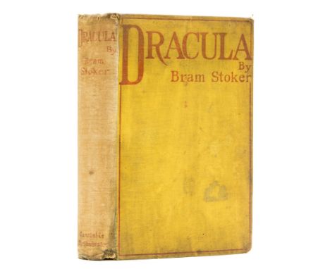 Horror & Supernatural.- Stoker (Bram) Dracula, first edition, first issue without advertisements, with final p. numbered 390,