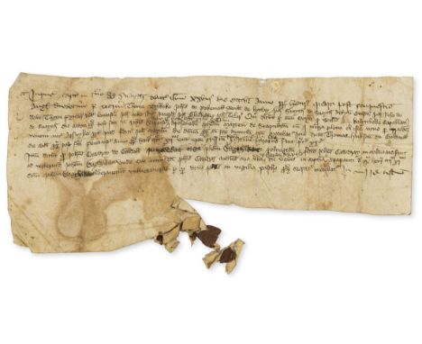 Medieval arsenic poisoning.- Inquest held at Snayth [Snaith, East Yorkshire], William Relynbeke, chaplain, poisoned John Mart