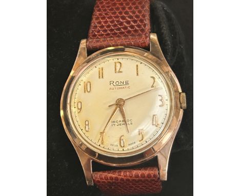 Rone automatic vintage wristwatch currently ticking & keeping good tim over a short testing period 