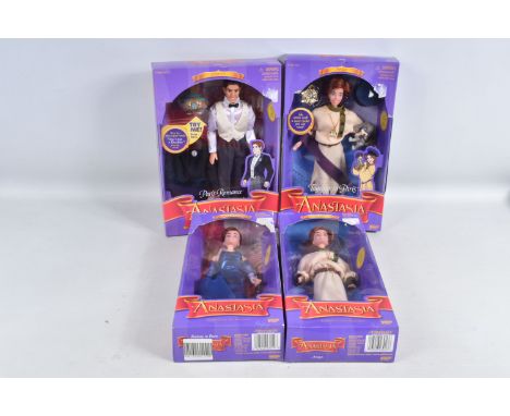 FOUR BOXED 1997 GALOOB COLLECTIBLE DOLLS INSPIRED BY THE ANIMATED MOVIE 'ANASTASIA', to include a  Anastasia Fantasy in Paris