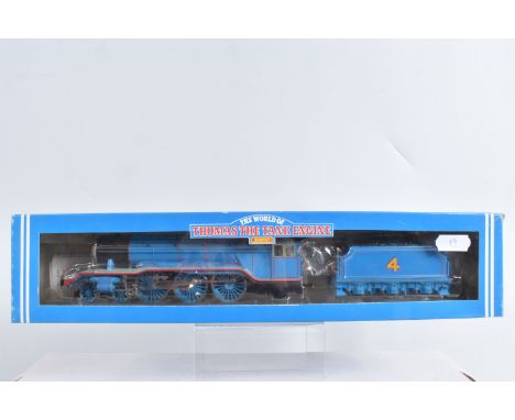 A BOXED HORNBY OO GAUGE THE WORLD OF THOMAS THE TANK ENGINE, Gordon the blue engine, No.4 (R383), with instructions, NM in G 