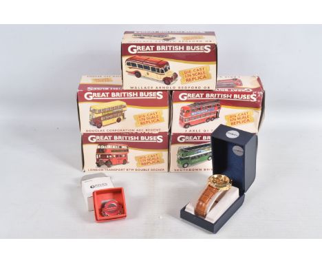 A QUANTITY OF BOXED ATLAS EDITIONS 'GREAT BRITISH BUSES' MODELS, models are all complete and in very good condition, boxes wi