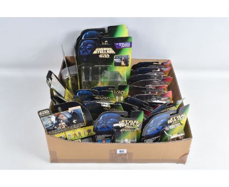 A SELECTION LATE 1990'S OF CARDED BLISTER PACK KENNER STAR WARS FIGURES, includes a sealed Guerre Stellari Boba Fett 69804, o