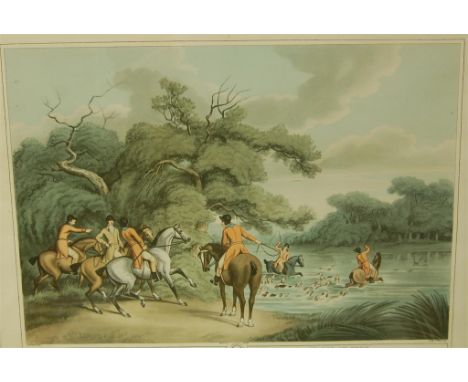 Samuel Howitt - three various reproduction hunting prints
