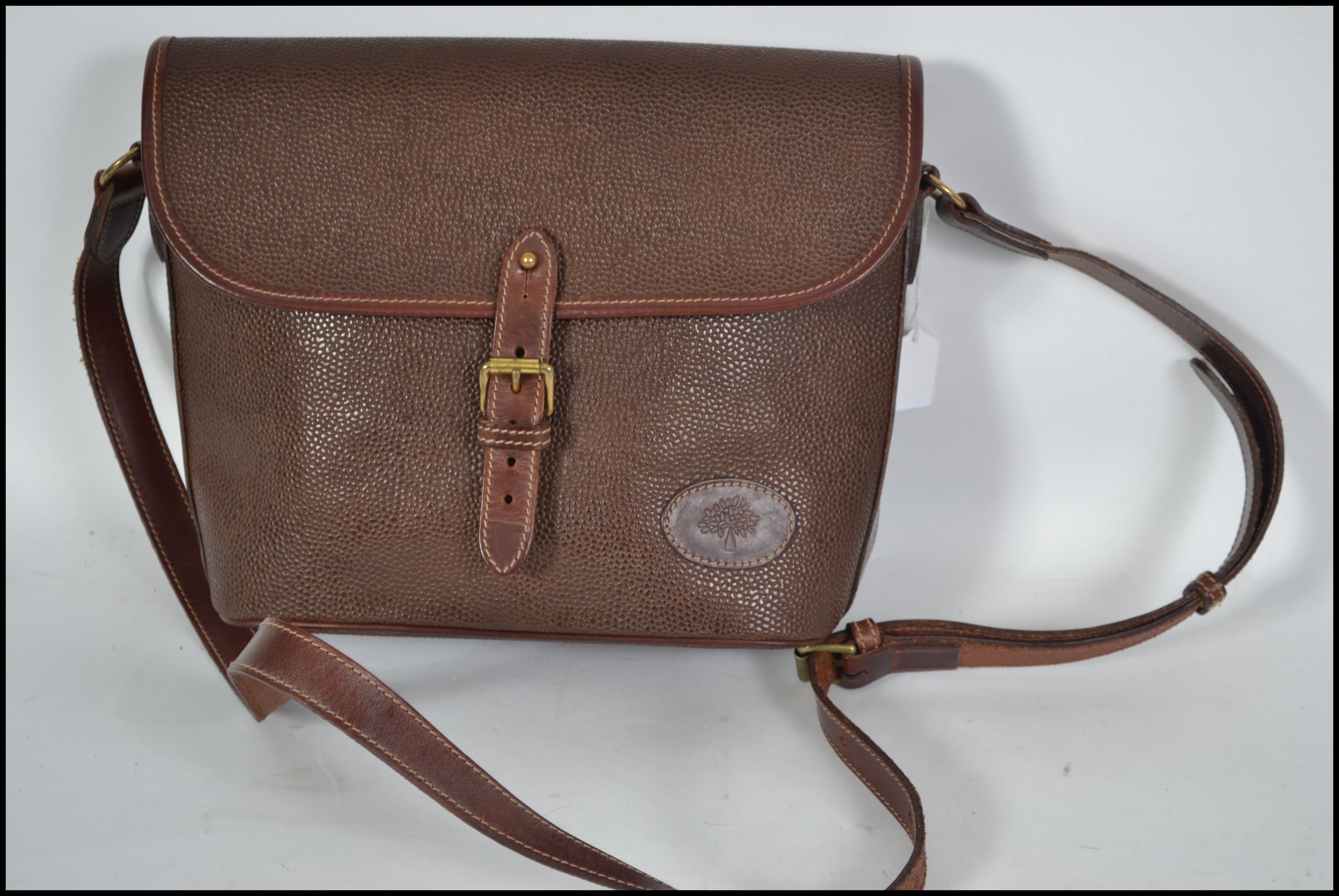 vintage mulberry scotchgrain bag