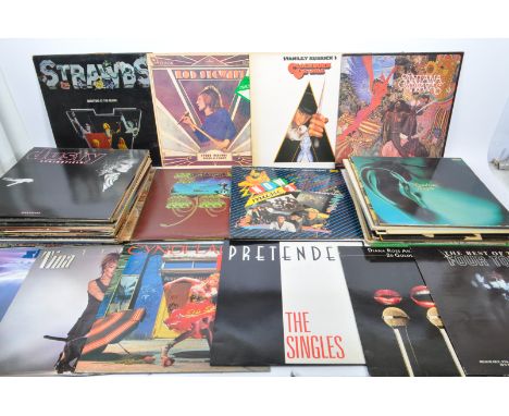 A large collection of 1960s, 1970 & 1980s LP long play 33 RPM vinyl album records. To include,  Neil Young - After The Gold R