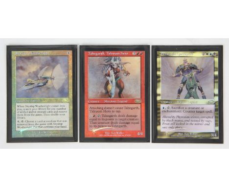 Magic The Gathering TCG - Planeshift Alternative Art Collection Ertai, the Corrupted, Skyship Weatherlight & Tahngarth, Talru