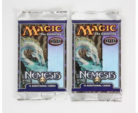 Magic The Gathering TCG - Two Nemesis Sealed Packs. Provenance: consigned by the former Managing Director of Wizards of the C
