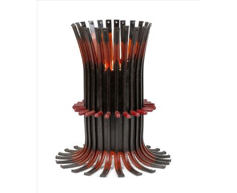  GAETANO PESCE (ITALIAN 1939-2024) 'ALDA' LAMP, 2003 resin with steel rods 39.4cm high (15 ½in high) Purchased from Gaetano P