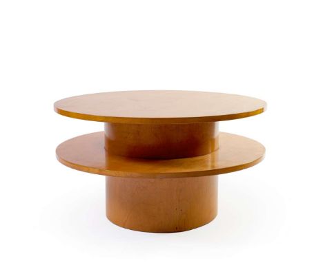  GERALD SUMMERS (BRITISH 1899-1967) FOR MAKERS OF SIMPLE FURNITURE OCCASIONAL TABLE, DESIGNED 1933-4 birch plywood 40.5cm hig