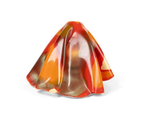  GAETANO PESCE (ITALIAN 1939-2024) FOR FISH DESIGN 'RAG' TABLE LAMP, c.1995 with manufacturer's stamp and numbered 27, resin 