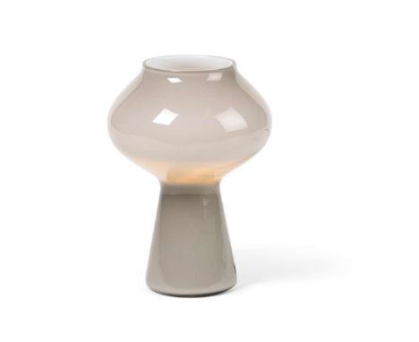  MASSIMO VIGNELLI (ITALIAN 1931-2014) FOR VENINI, MURANO 'FUNGO' TABLE LAMP, DESIGNED 1956 glass 19cm high (7 ½in high) Priva