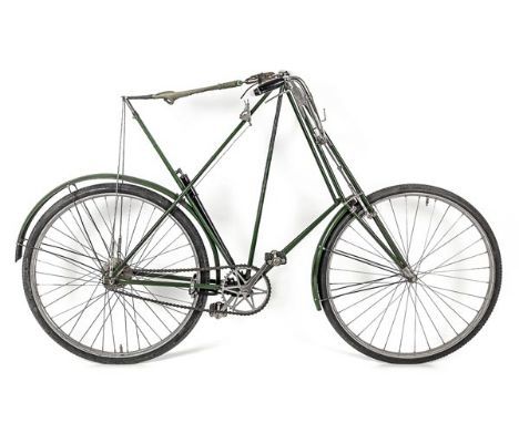 *A circa 1903 Dursley Pedersen Gentleman's Bicycle. A size 3 (?) machine numbered 4114, the size number being indistinct, res