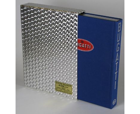Conway (Hugh). Bugatti Magnum, a large book retaining its distinctive engine-turned slipcase and chassis plate numbered 1930,